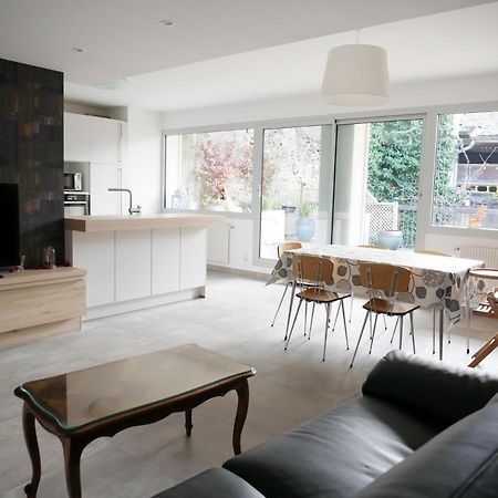 Superbe Appartement En Centre Ville Avec Terrasse Thonon-les-Bains Luaran gambar